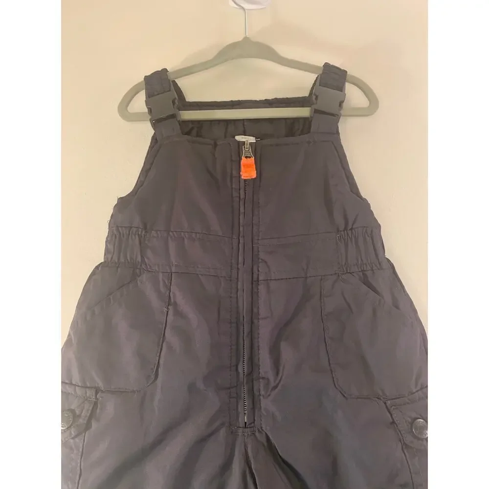 CARTER’S Unisex Kids Black Winter/Snow Bib Overalls / Size: 18 Months